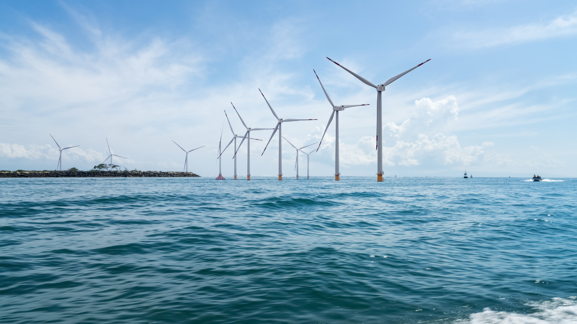 Effizienz der schwimmenden Windparks